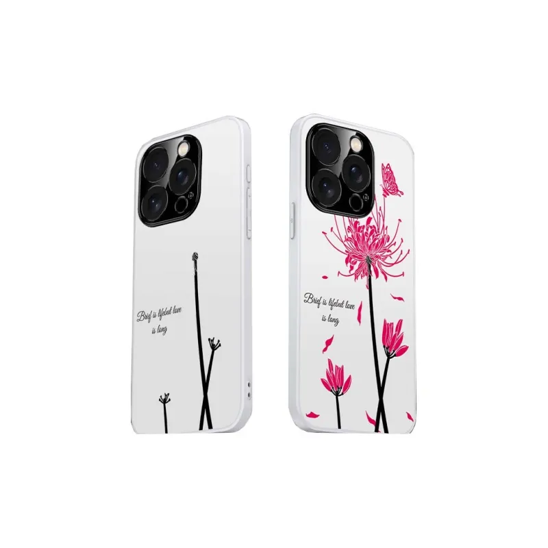 IMCHEN Acrylic Material Color Changing Fashion Phone Cases Compatible With Apple 16/Apple 16 Pro/Apple 16 Pro Max-2