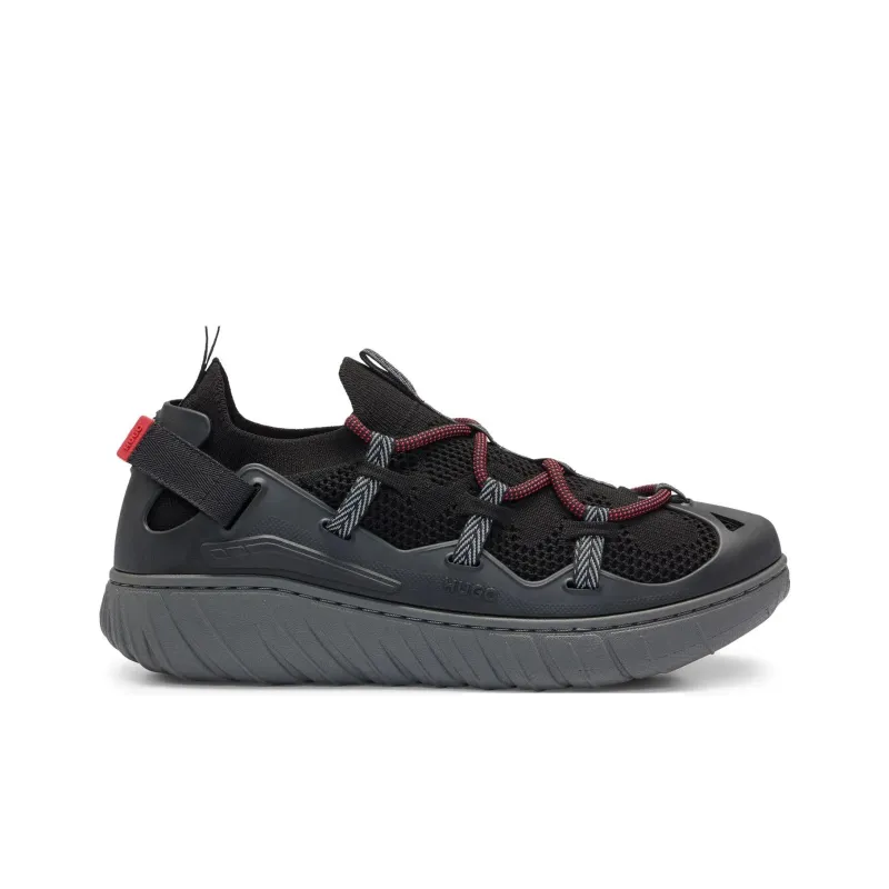 HUGO Panelled Slip-on Sneakers-1