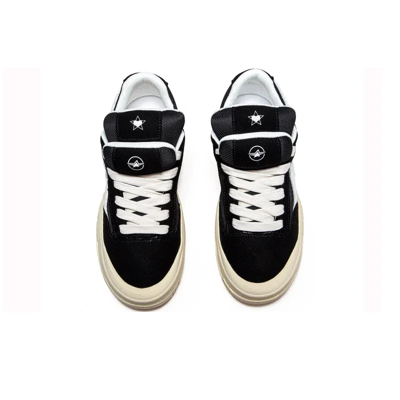 PENTAGONAL HEART Satoshi Star Series Anti-Slip And Wear-Resistant Height Increasing Low-Top Skateboard Shoes Unisex-9