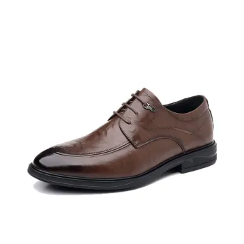 ΛOLUNKΛ Men's Casual Shoes Men Low Top Black/Brown