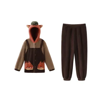 JINGYUN x Disney Pajama Set Men's Coffee