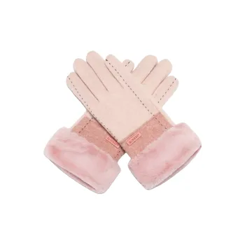 Shanghai Story Sheep Wool Blend Knit Gloves Women's