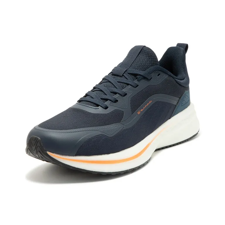 361° Cushioning Slip Resistant Low Top Running Shoes Men's Blue-1