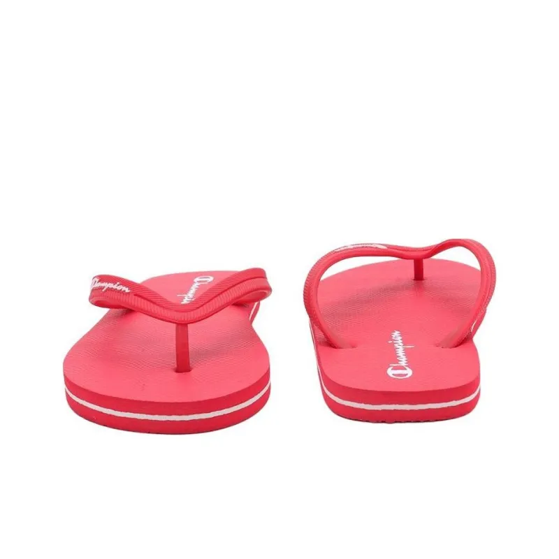 Champion Rubber Sole Abrasion-Resistant Flip Flops Men's Red-5