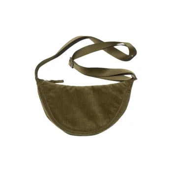 UNIQLO Cotton Dumpling Bag Shoulder Bag Crossbody Bag Regular Women's Dark Olive