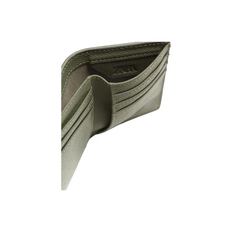ZARA PU Card Holder Regular Men's Green-2