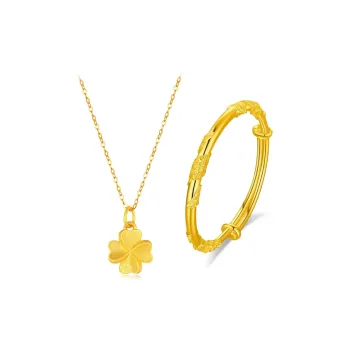 D.K.X Alloy Necklaces Women's Good Luck