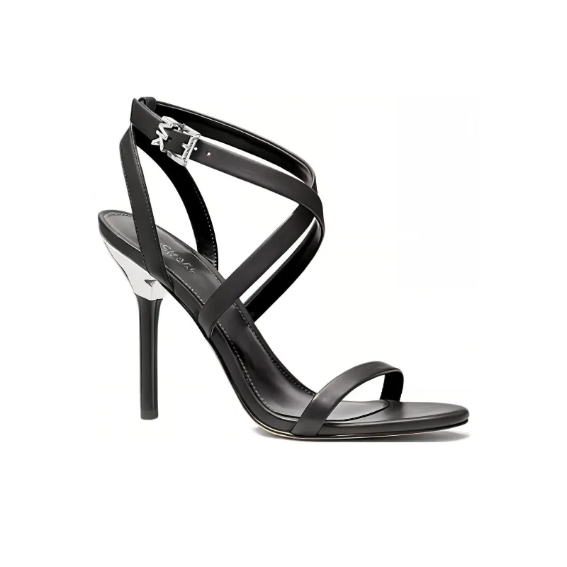 MICHAEL KORS Asha Strap Sandals Women's Black-2