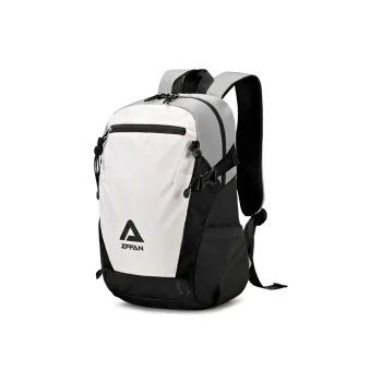 ZUOFEIFAN Nylon Backpack Unisex Black Gray