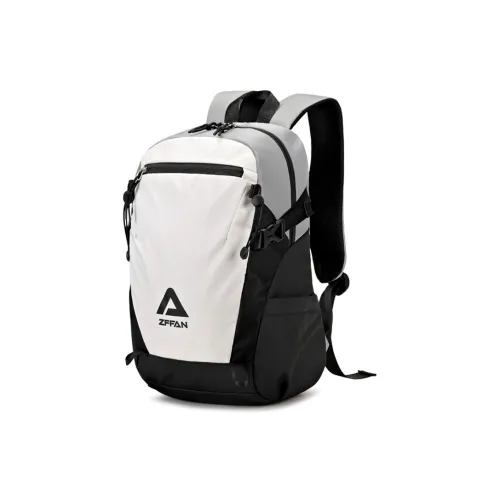 ZUOFEIFAN Nylon Backpack Unisex Black Gray