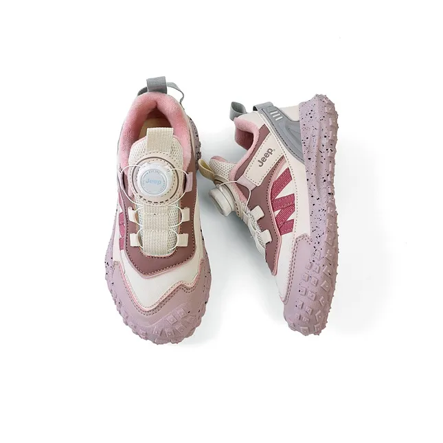 Jeep Slip Resistant Anti Kick Abrasion Resistant Breathable Thermal High Top Kids Lifestyle Shoes Kids'-52