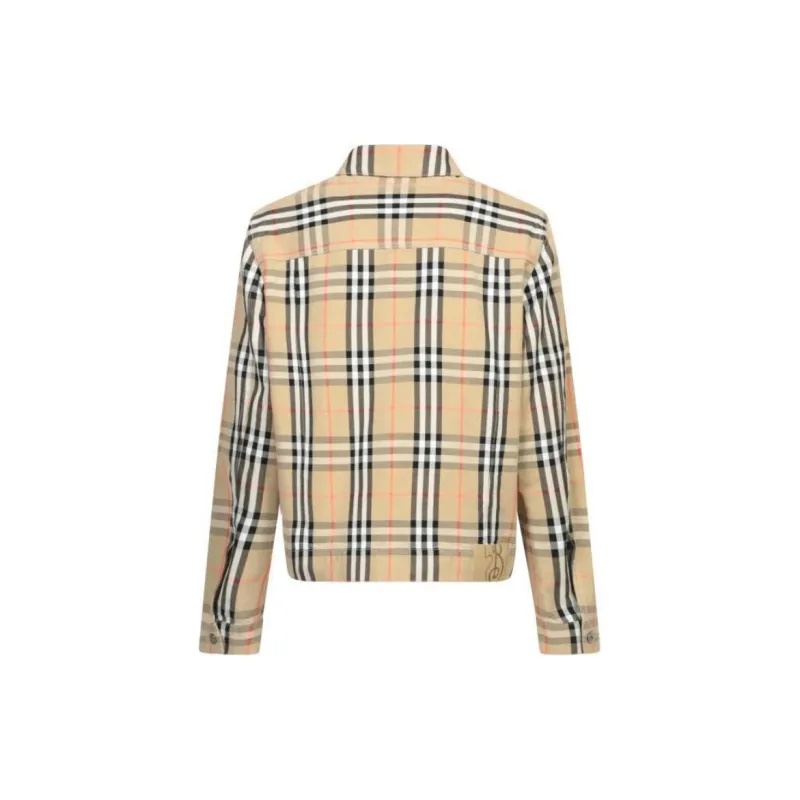 Burberry Embroidered Canvas Jacket-1