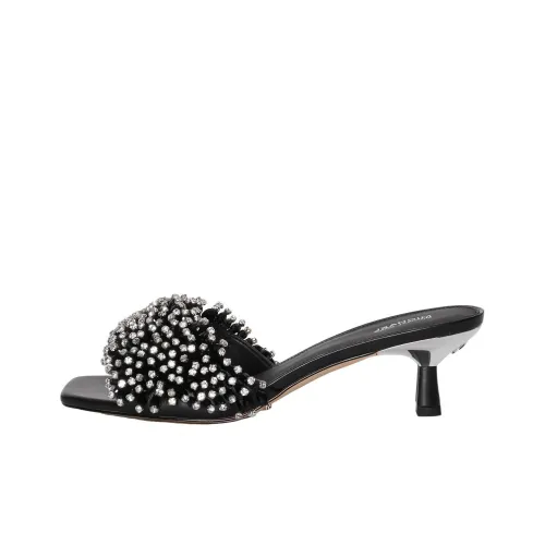 Michael Michael Kors Amal Crystal-embellished Leather Sandals