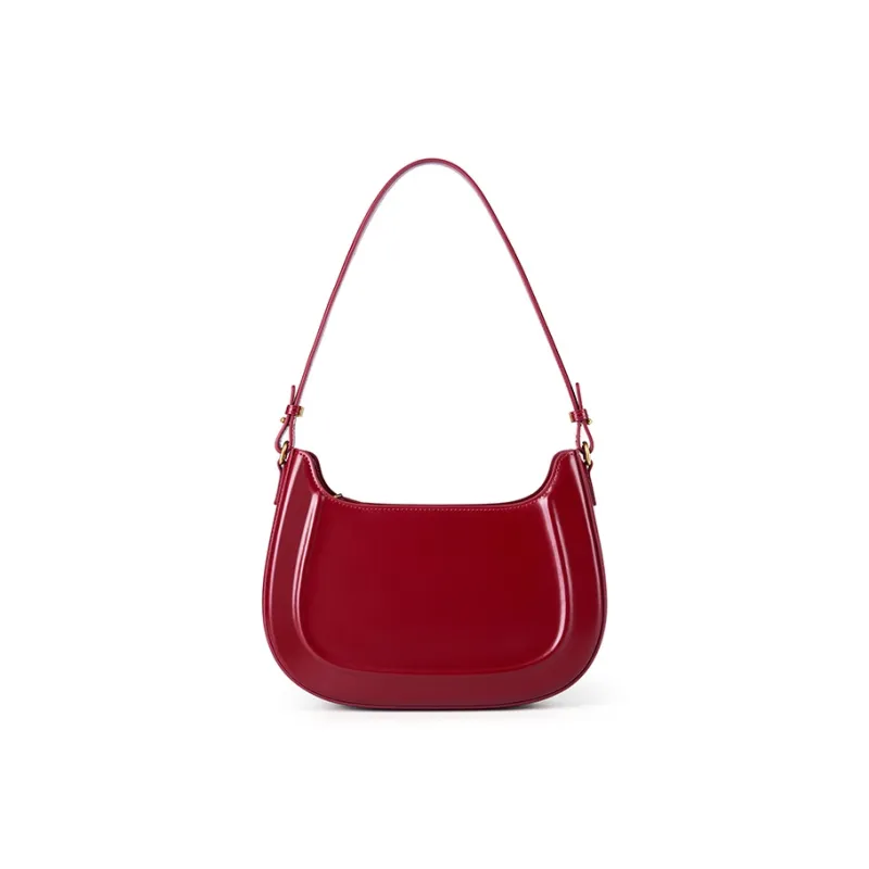 Carnival Keep Cow Leather Small Square Bag Shoulder Bag Crossbody Bag Regular Women's Coffee/Black/Burgundy-9