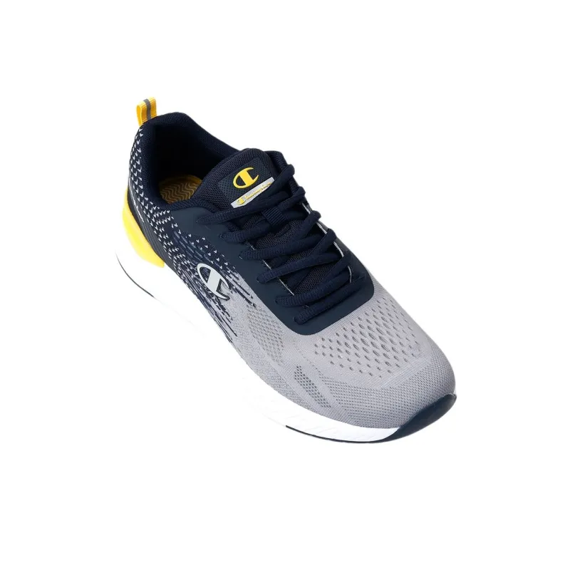 Champion Anti-Slip Wear-Resistant Low-Top Casual Running Shoes Men's Gray Blue-1