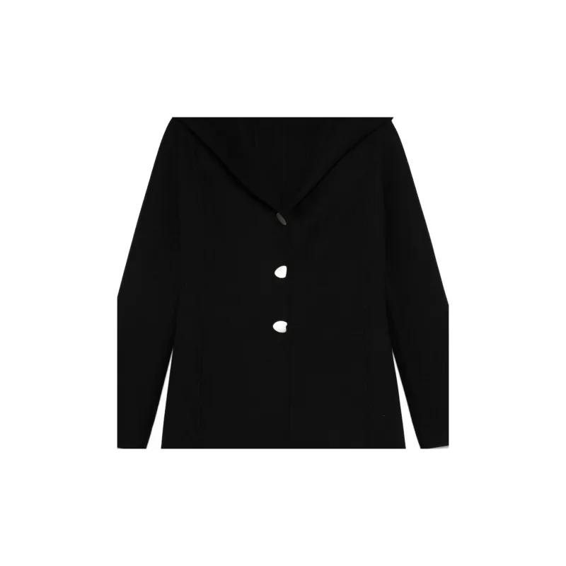Ferragamo Hooded Wool Peacoat-2
