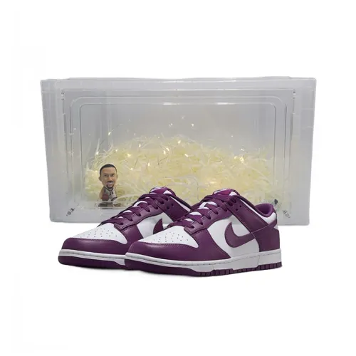 Nike Dunk Skateboard Shoes Unisex Low-Top Purple/White