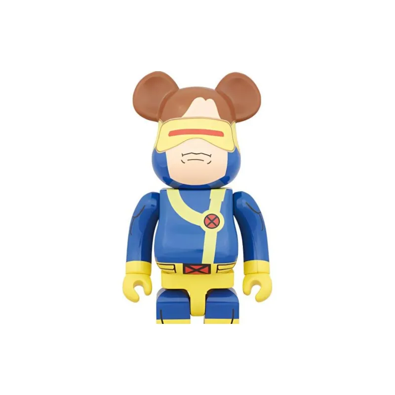 BE@RBRICK X Marvel Cyclops Blue/ Yellow-2