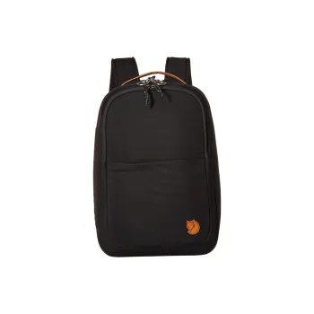 Fjallraven Recycled Polyester Travel Bags Backpack Small Size Unisex Black