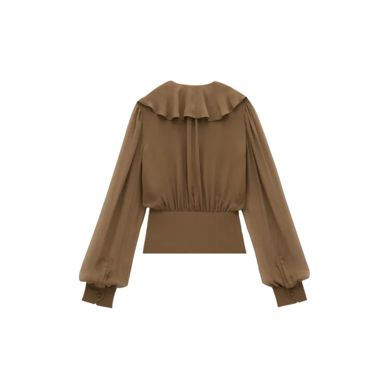SAINT LAURENT Shirt Women's Umber-1