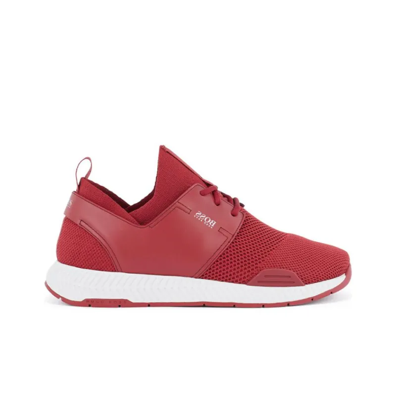 HUGO BOSS Casual Shoes Women's Low-Top Red-1