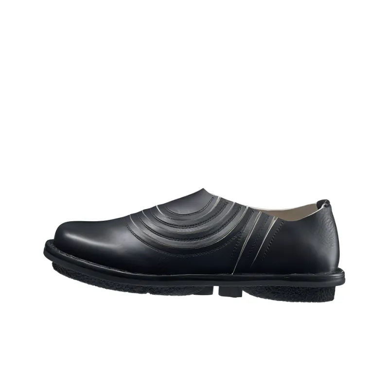 Trippen Rainbow Casual Single Shoes Women's Black-2