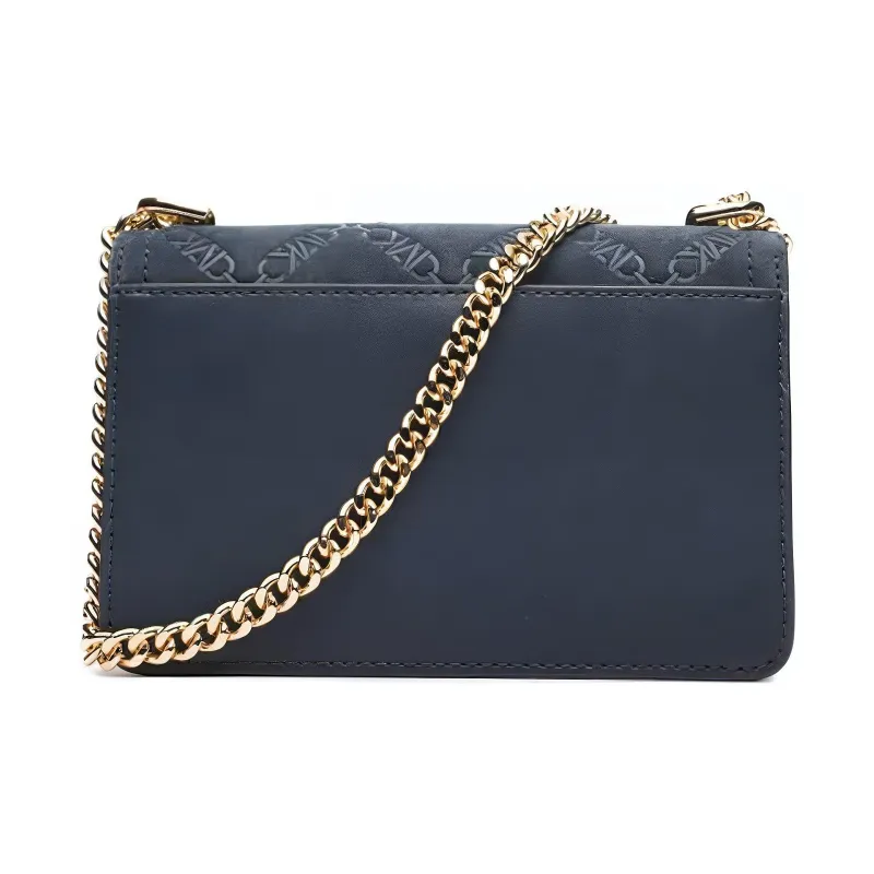 MICHAEL KORS Heather Velvet Shoulder Bag, Crossbody Bag Women's Blue-3
