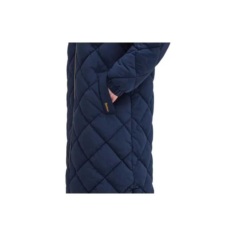 BARBOUR FW24 Puffer Jacket Women's Marine Blue-9