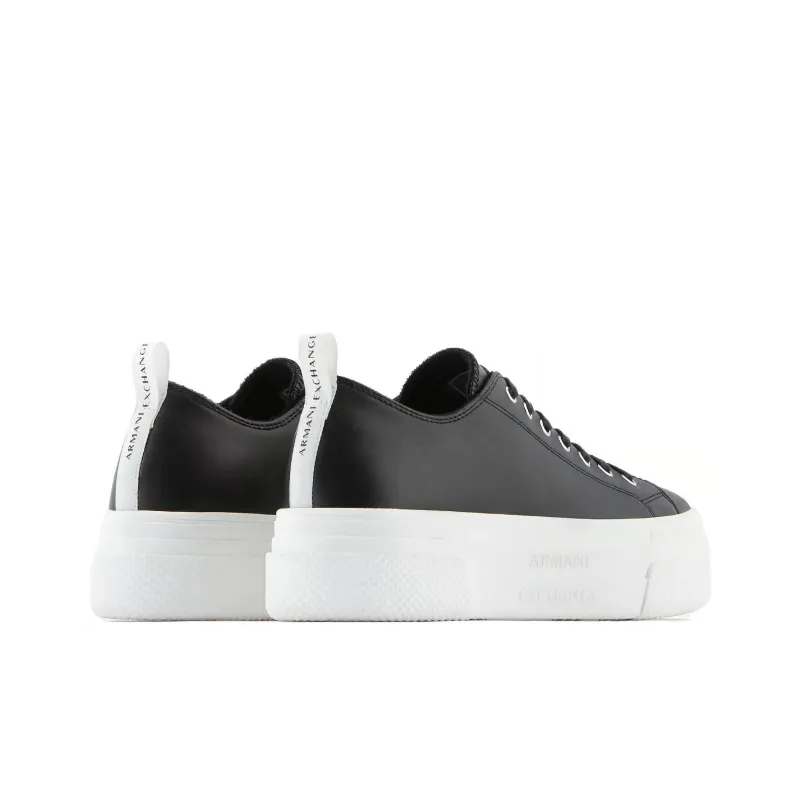 ARMANI EXCHANGE Logo-print Platform Sneakers-3