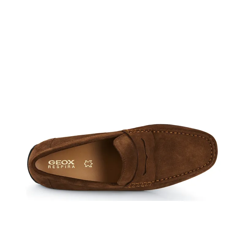 GEOX U KOSMOPOLIS + GRIP Loafers Men's Brown-5