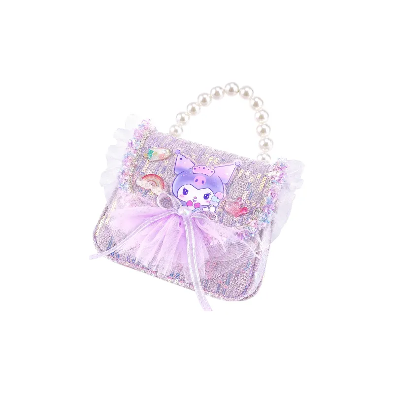 Hello Kitty Sanrio Series Synthetic Leather Handbag Shoulder Bag Crossbody Bag Kids' Gradient-3