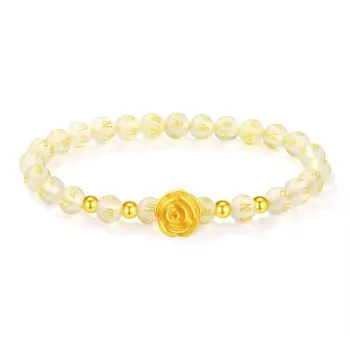 KING TAI SANG Gold Bracelet Unisex