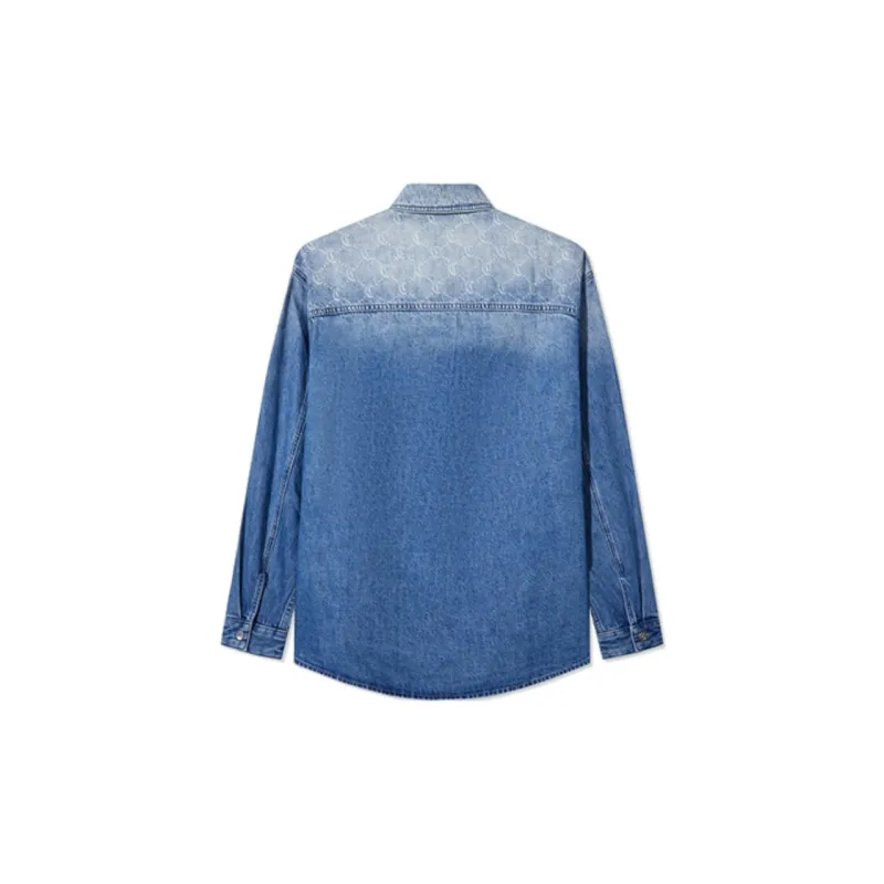 Cabbeen Shirts Men Cerulean 47-1