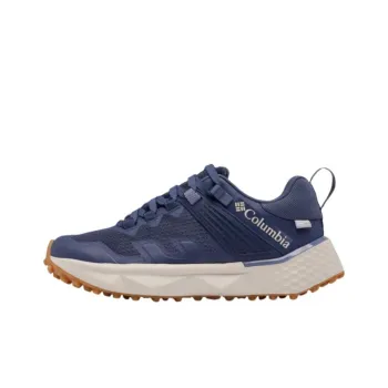 Columbia Anti Slip Wear Resistant Low Top Trekking Shoes Women's Blue
