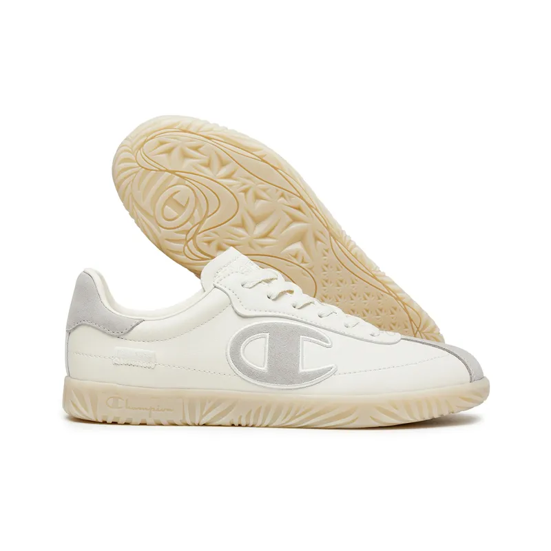 Champion Low-Top Skateboard Shoes Unisex Creamy White/Dusty Gray-1
