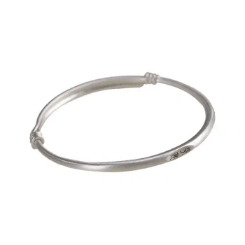 AQI 999 Fine Silver Bangles Unisex