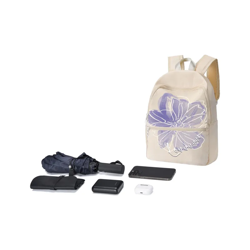 LOVVVVE X TURN UP Collaboration PU Backpack Regular Women's Ecru-4
