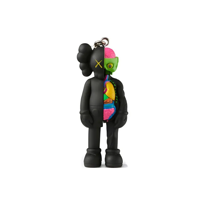 KAWS Tokyo First Flayed Companion Keychain Gray 2021-1
