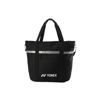 YONEX Badminton Racket Bags 2 Pcs Pack Fashion Sports Casual Shoulder Bag Black Unisex Front Storage Pocket