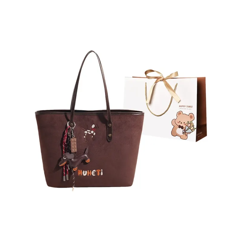 ERANGBEAR PU Tote Bag, Shopping Bag, Handbag, Shoulder Bag Women's Multicolor-6