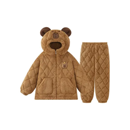 O'MESIK Pajama Set Women's Brown