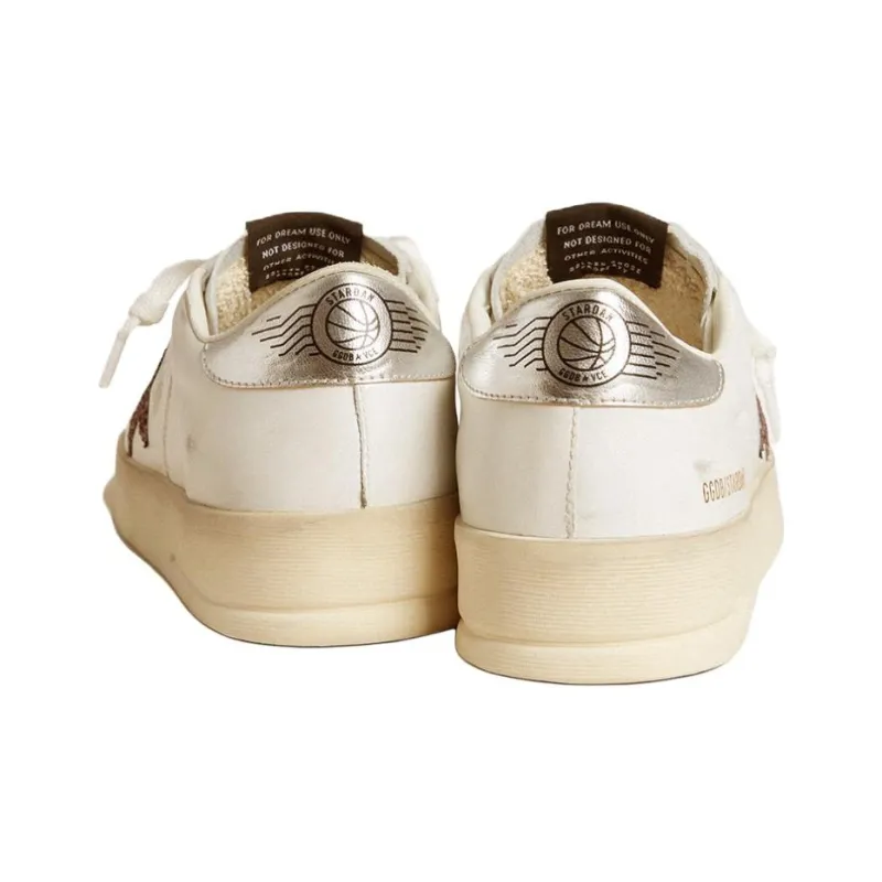 Golden Goose Stardan Low Top Skateboard Shoes Women's White-3