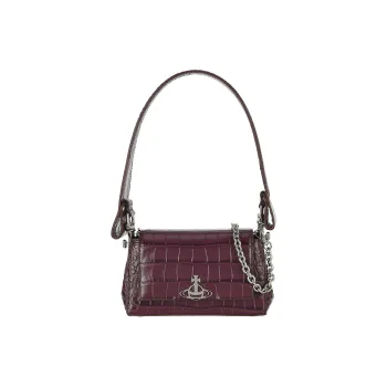 Vivienne Westwood Small Hazel Embossed Shoulder Bag