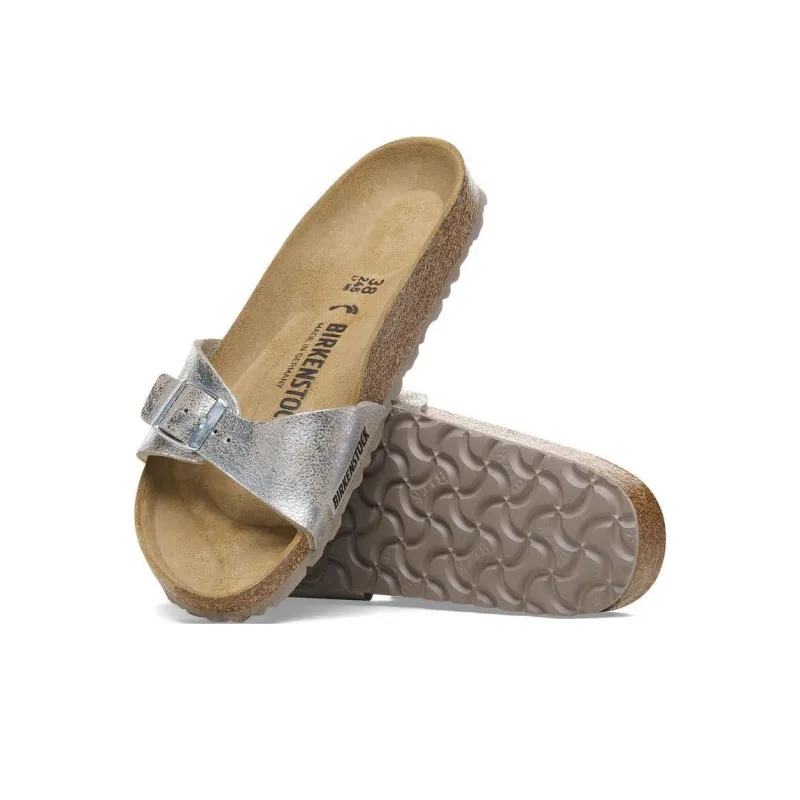 Birkenstock Madrid EVA Slip-Resistant Slide Slippers Women's Silver Regular-5