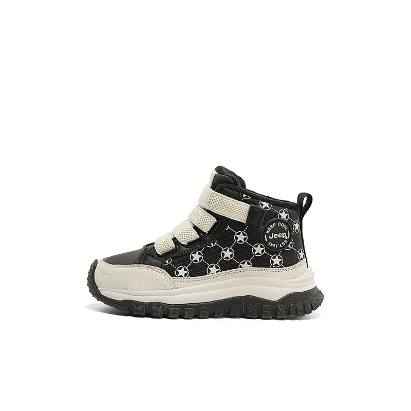 Jeep Slip Resistant Anti Kick Abrasion Resistant Thermal Height Increasing High Top Kids Lifestyle Shoes Kids'-6