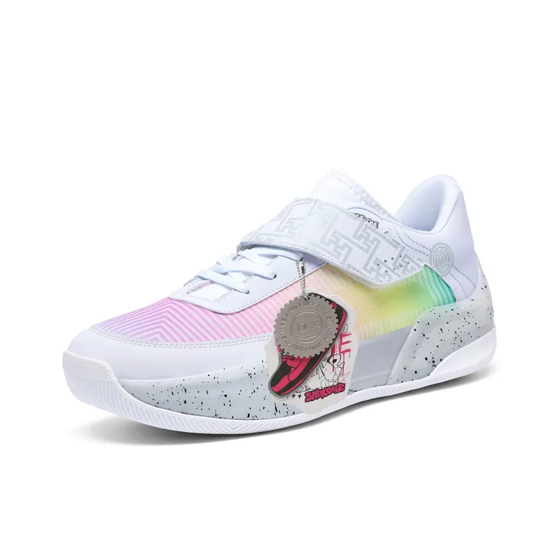BURCOME Cushioning Support, Abrasion Resistant, Breathable Low Top Basketball Shoes Unisex-11