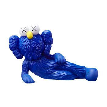 KAWS TIME Off Collection Blue Trendy Figures