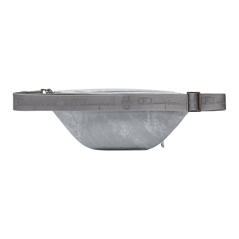 Champion Fabric With Synthetic Leather Fanny Pack Regular Unisex Iron Blue/Photon Gray/Black-5