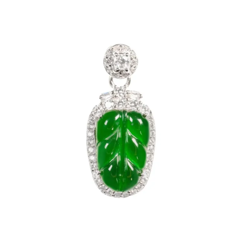 KALAIYIN Ice Glutinous Jadeite Necklaces Unisex-1