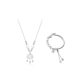 RINGLOVE Colored Glaze Necklaces Women's